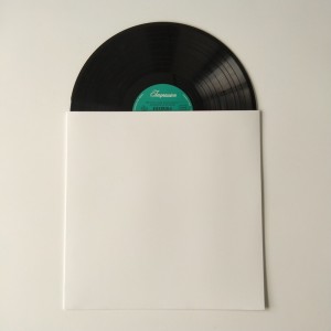 12 fehér színű karton LP / lemezborító Nincs lyuk