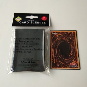 Japán kicsi méretűYugioh kártyafedél őr Matt játékkártya hüvely 62X89mm